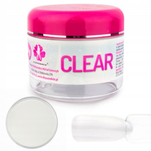 Proszek akrylowy paznokci zdobień AKRYL CLEAR 30g