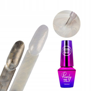 Molly Lac PEARLY TOP efekt perły szampański marmur
