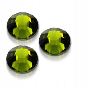 50x Oryginalne Cyrkonie Swarovski Olivine SS KK