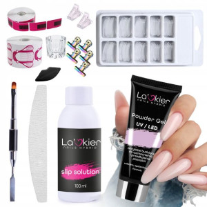 Zestaw budujący POWDER GEL La'kier akrylożel 15ml