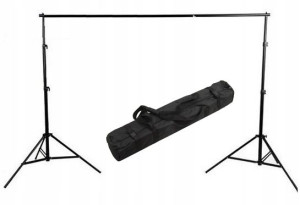 ZESTAW do TEŁ TŁA Belka 152x300cm Statywy do 280cm