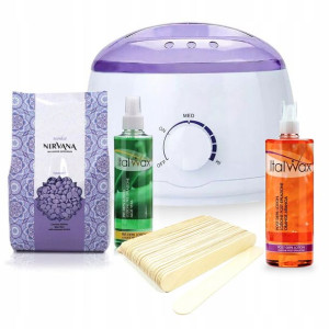 DEPILACJA Podgrzewacz lotion WOSK Twardy Lavender