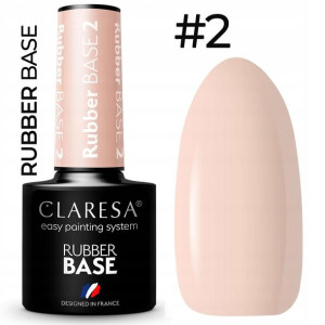 Claresa lakier hybrydowy BAZA RUBBER 2 base baza k