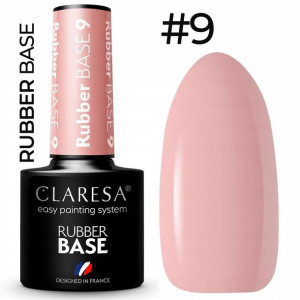 Claresa lakier hybrydowy BAZA RUBBER 9 base baza k