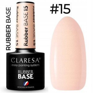 Claresa lakier hybrydowy BAZA RUBBER 15 base baza