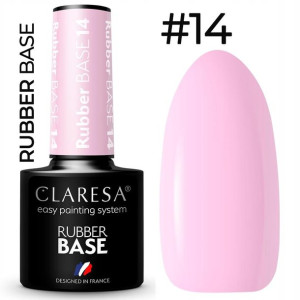 Claresa lakier hybrydowy BAZA RUBBER 14 base baza
