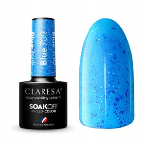Claresa Lakier hybrydowy BLUE 709 5g