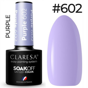 Claresa Lakier hybrydowy PURPLE 602 5g
