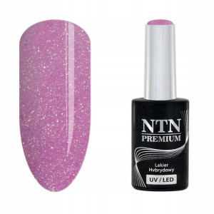 NTN Lakier hybrydowy Premium 48 5g brokat róż pink