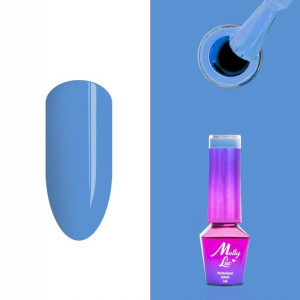 Molly Lac 13 Blue Lagon lakier hybrydowy paznokcie