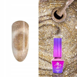 Molly Lac Cat Eye Lakier hybrydowy 555 kocie oko