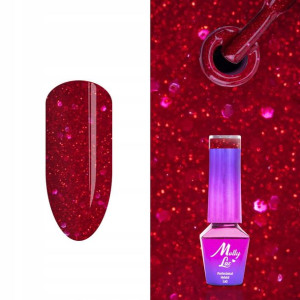 Efekty w pędzelku lakiery hybrydowe Molly LUX 506