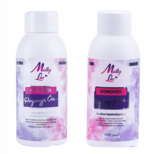 Molly Lac CLEANER 100ml + ACETON Remover 100ml