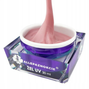 Żel uv gęsty do paznokci budujący JELLY Nude 30ml