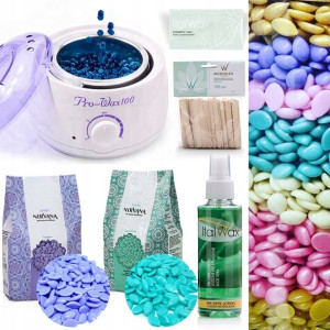 Depilacja Aroma Italwax 2x Wosk 300g Podgrzewacz