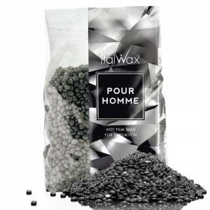 Italwax BLACK wosk twardy depilacja bez paski eco