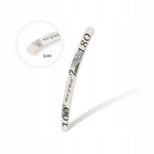 Aba Group pilnik banan 180/100 slim szary zebra