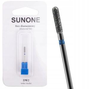 SUNONE Frez diamentowy manicure Walec średni DW2