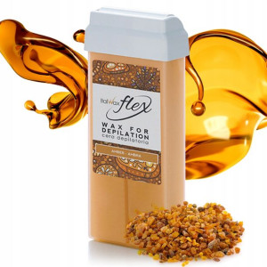 ItalWax wosk do depilacji w rolce nogi RĘCE amber