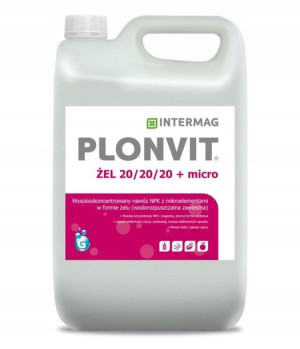 INTERMAG Plonvit żel 10L NPK 20/20/20