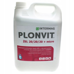 INTERMAG Plonvit żel 5L NPK 20/20/20 + Micro