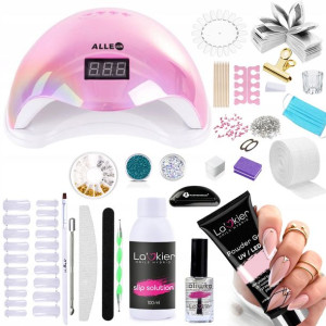 Zestaw żel akrylożel Powder Gel La'kier 30ml LAMPA
