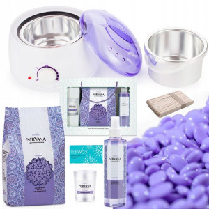 Zestaw LUX SPA AROMA depilacja ITALWAX podgrzewacz