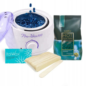 Zestaw do depilacji PODGRZEWACZ LCD 100W WOSK 500g