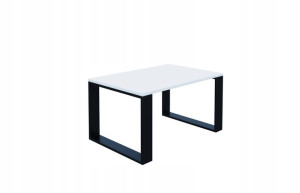 Stolik Kawowy Loft ława Salon Biały 50x50
