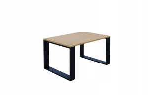 Stolik Kawowy Loft ława Dąb Jasny 70x50