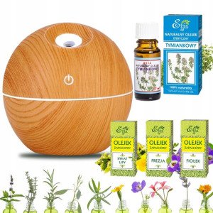 Dyfuzor nawilżacz SPA03 4x OLEJEK zapach eteryczny