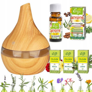Dyfuzor nawilżacz SPA09 4x OLEJEK zapach eteryczny