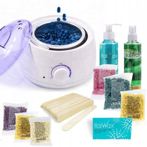 Zestaw do depilacji PODGRZEWACZ LCD 6x WOSK LOTION