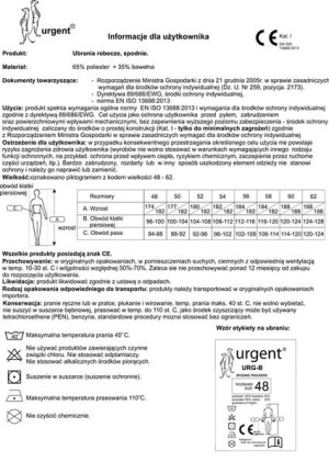 Trudnopalna taśma do ustalania pozycji IRU FR3 2m