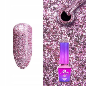Lakier hybrydowy MollyLac Luxury Glam Rich Baby Ri