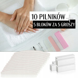 Extra Zestaw! 10x pilnik łódka zebra 100/180 + GRA