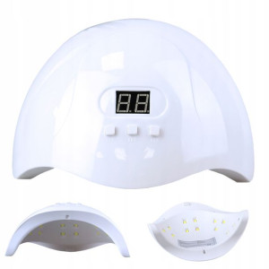 Mocna 54W UV LED Lampa do paznokci hybrydy żel LCD