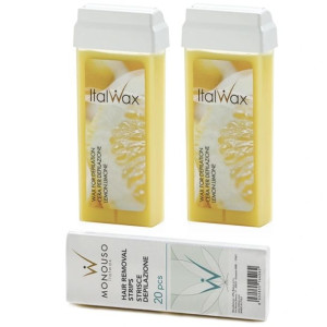 2+1 Zestaw ItalWax do depilacji 2x wosk w rolce Le