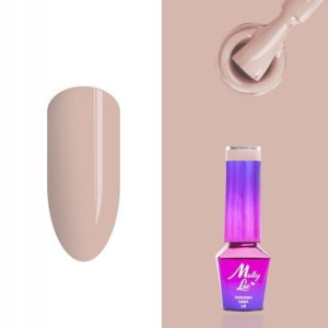 Lakier Hybrydowy Molly Lac Silk & Cotton - Tul