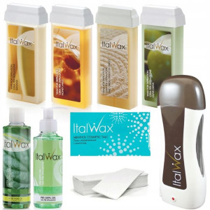ItalWax podgrzewacz 4x wosk rolka 2x preparaty