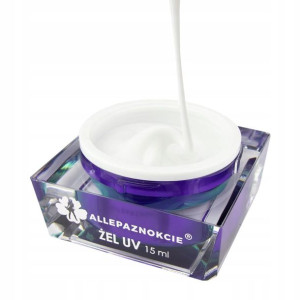 Żel do paznokci budujący AP Jelly Total White 15ml