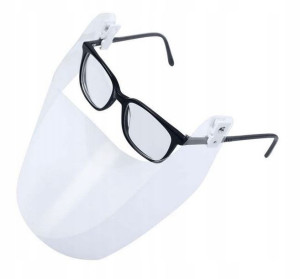 Nosisz OKULARY ? mini PRZYŁBICA MASECZKI 2szt. CE