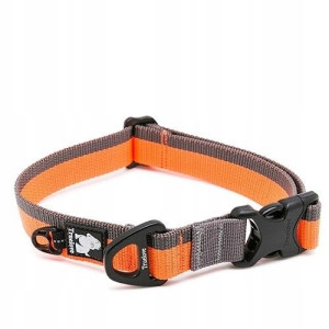 Obroża dla psa TRUELOVE DOGTREKKING Pomarańczowa S