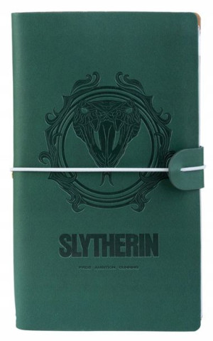 Skórzany Notes Harry Potter Slytherin Pamiętnik No