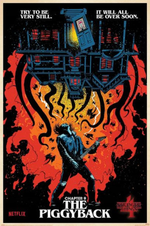 Plakat Stranger Things 4 The Piggyback 61x91,5cm /