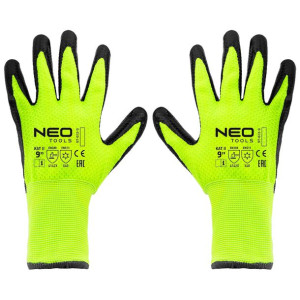 Rękawice robocze ocieplane, nylon rozmiar 9, NEO, 97-613-9