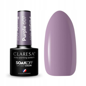 Claresa Lakier hybrydowy fiolet PURPLE 607
