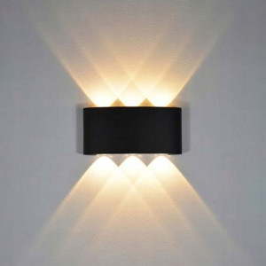 Lampa LED Ścienna Elewacyjna Kinkiet Góra Dół zewn