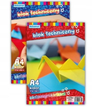 Blok Techniczny SCHEMAT A4 Kolor