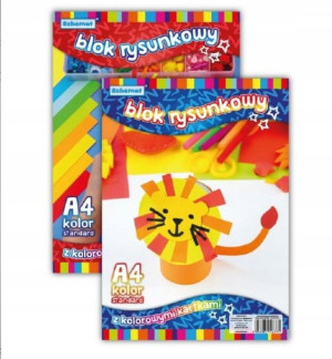 Blok Rysunkowy SCHEMAT A4 Kolor